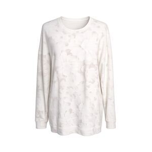 ATHLETA BALANCE COLLECTION FLORAL PRINT SUPER SOFT SWEATSHIRT SZ. LARGE TALL